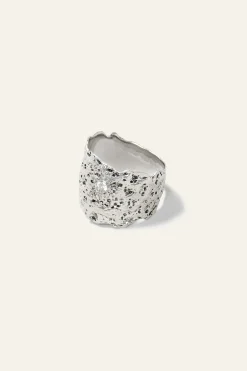Ba&Sh ANAE bague zircon GRIS Hot