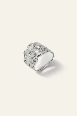 Ba&Sh ANAE bague zircon GRIS Hot
