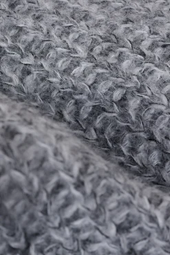 Ba&Sh BALTAN pull col camionneur GRIS Hot