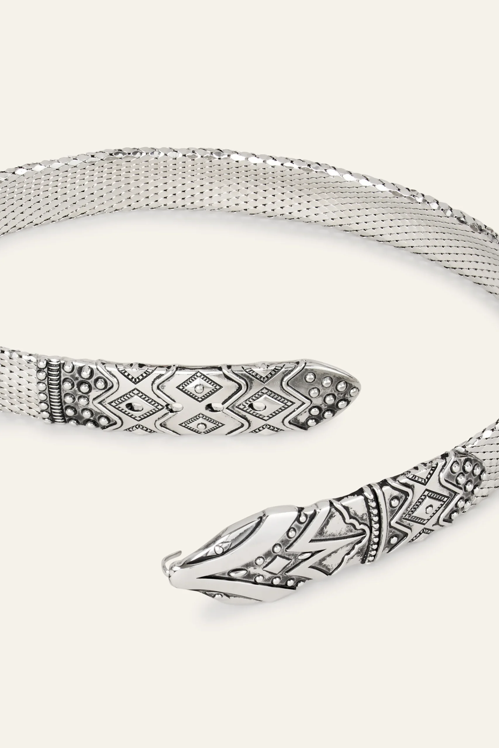 Ba&Sh BAON ceinture métal GRIS Hot