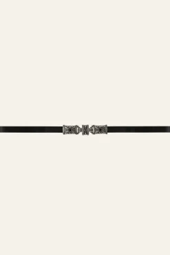 Ba&Sh BARA ceinture cuir NOIR Online