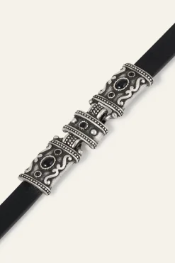 Ba&Sh BARA ceinture cuir NOIR Online