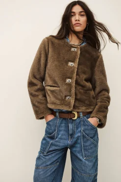 Ba&Sh BASIL veste droite GRIS Best