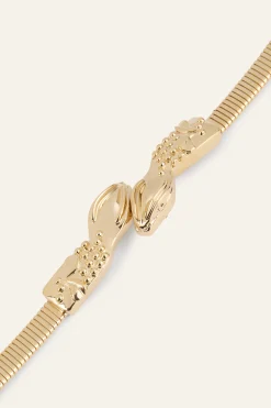 Ba&Sh BEDUSA ceinture maille métal DORE Hot