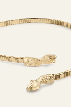 Ba&Sh BEDUSA ceinture maille métal DORE Hot