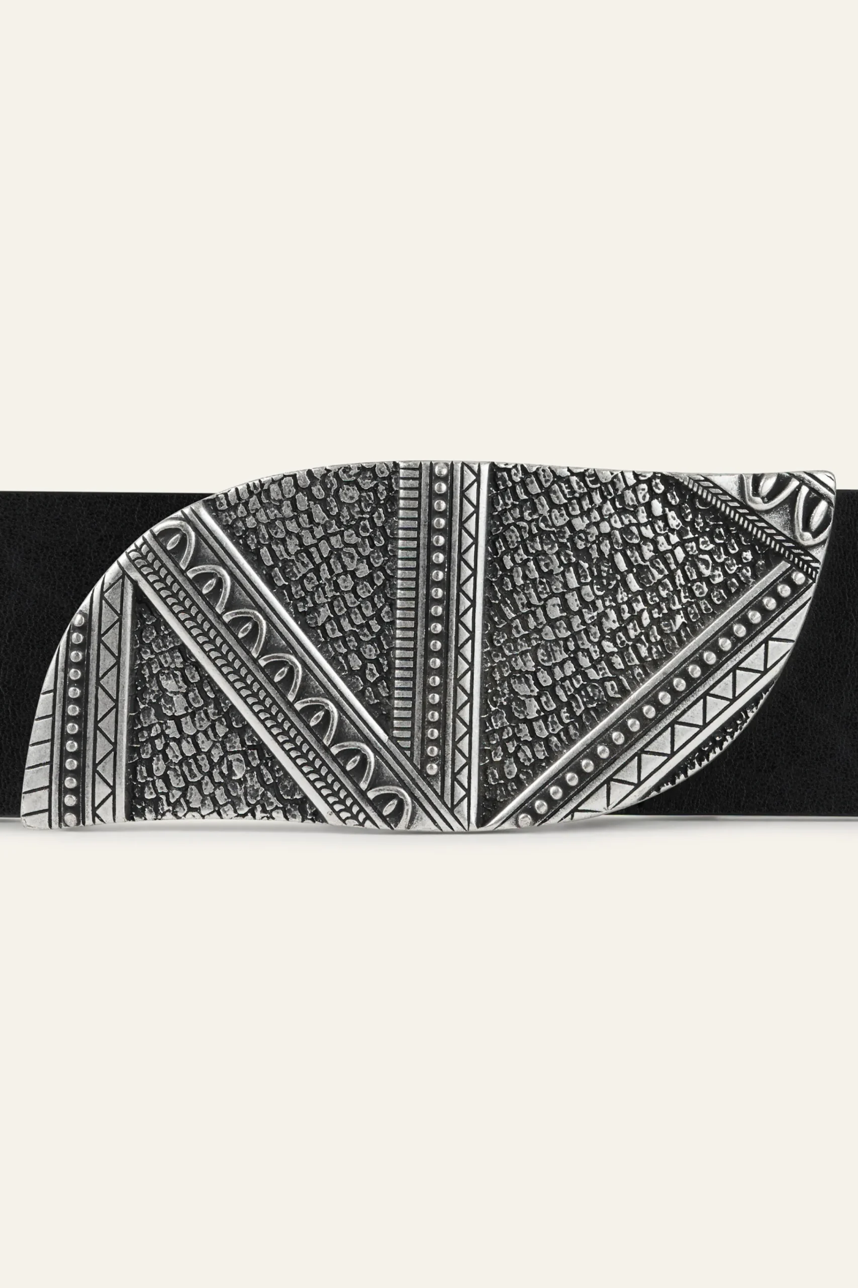 Ba&Sh BEIRA ceinture cuir NOIR Online