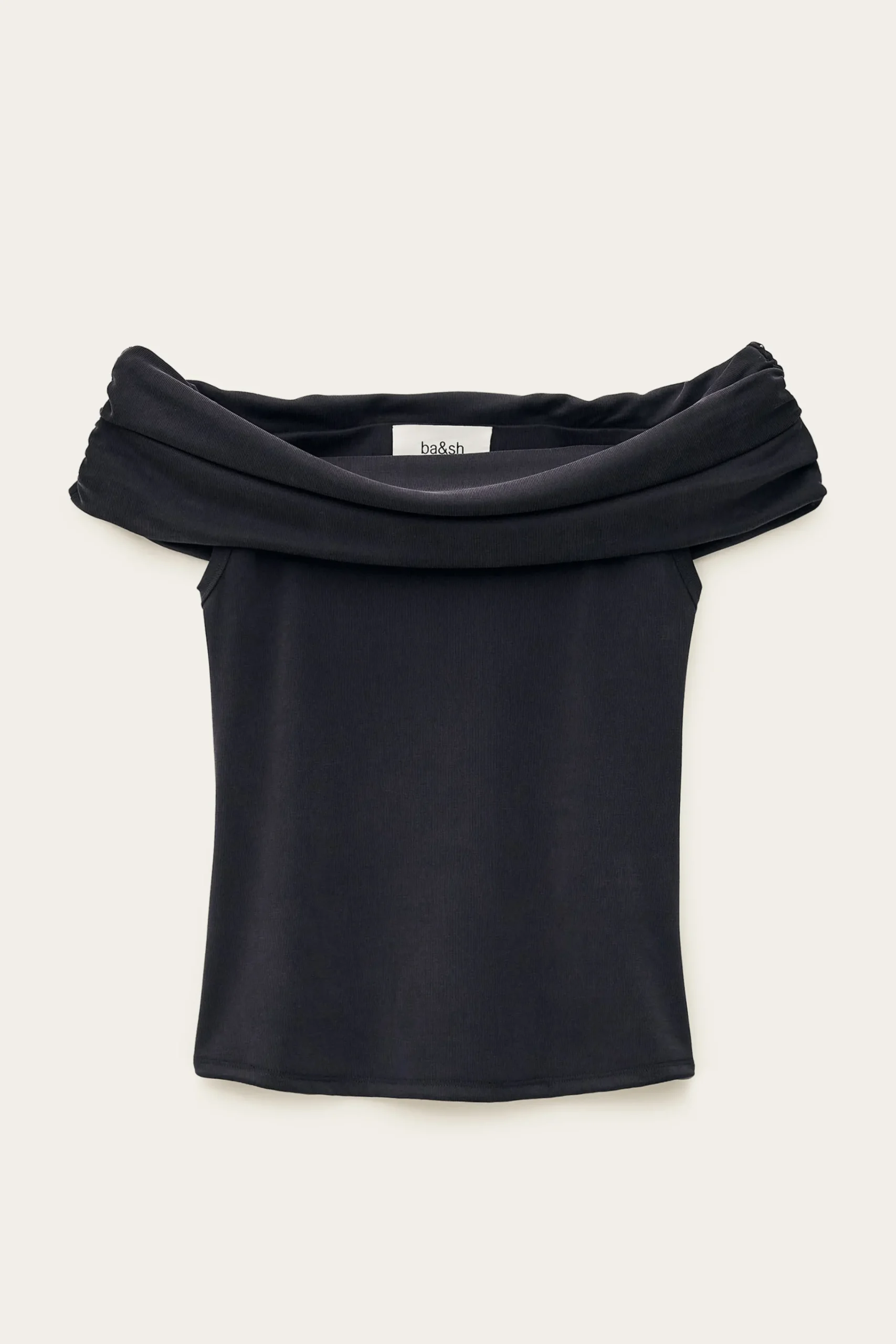 Ba&Sh BENE top jersey épaules BLEU Clearance