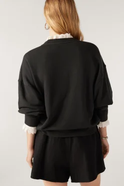 Ba&Sh BENJAMIN sweat ample GRIS Sale