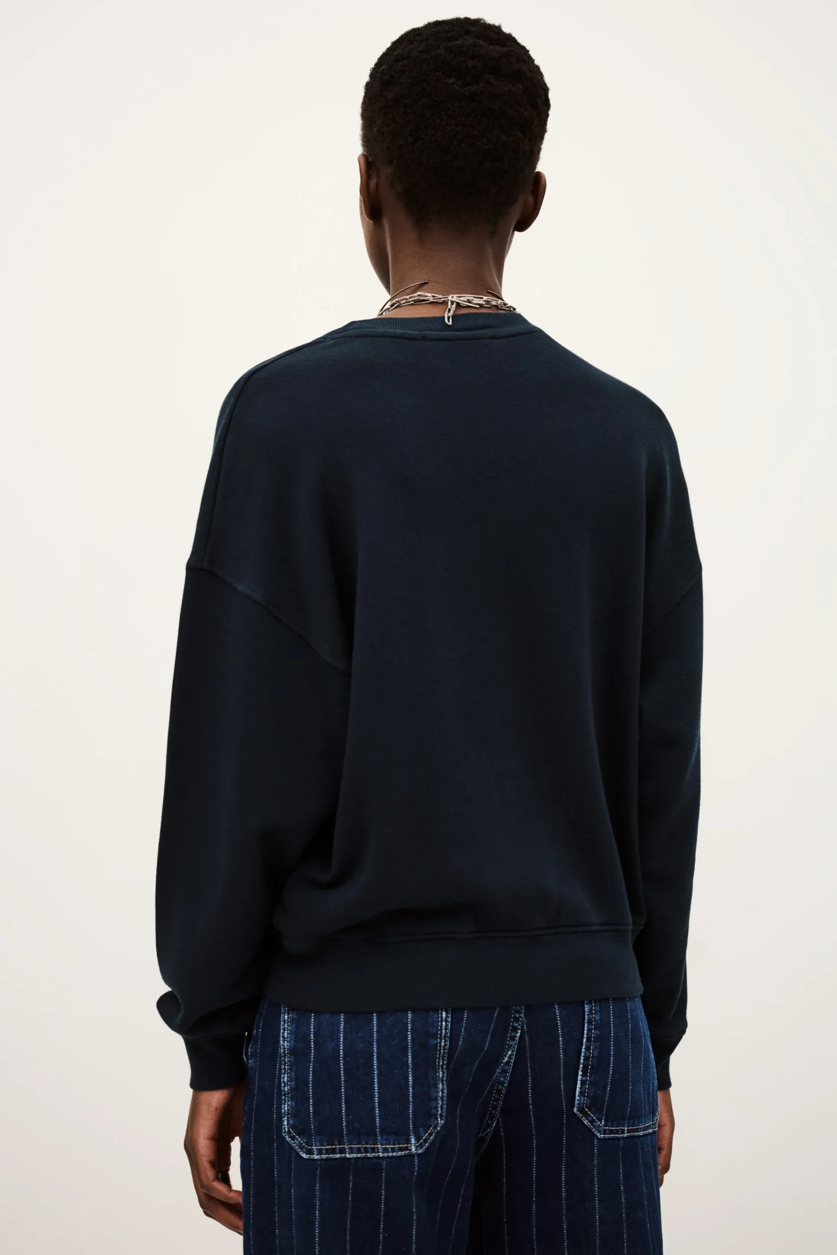Ba&Sh BENJAMIN sweat croppé BLEU Clearance