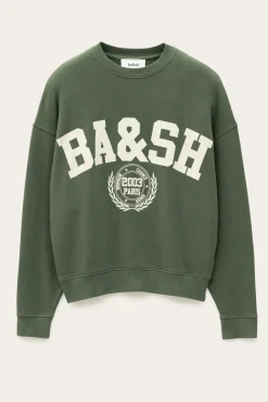 Ba&Sh BENJAMIN sweatshirt VERT Sale