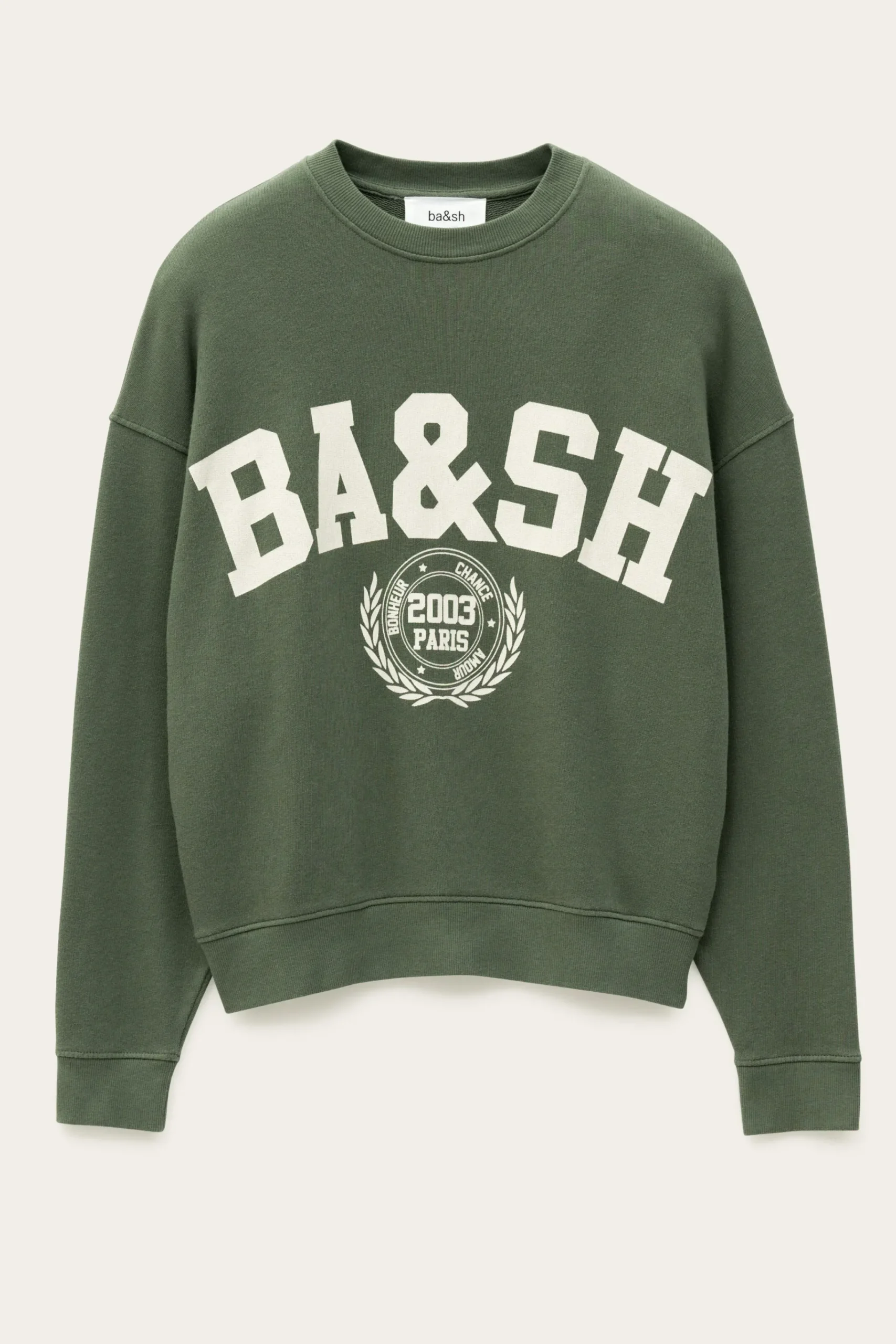 Ba&Sh BENJAMIN sweatshirt VERT Sale
