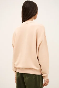 Ba&Sh BENJAMIN sweatshirt coton imprimé BEIGE Best