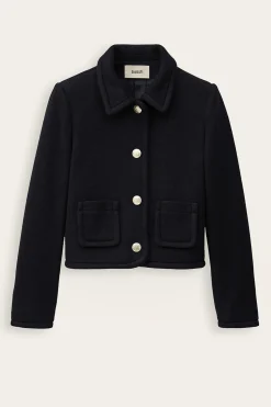 Ba&Sh BERADITH veste courte ajustée BLEU Hot
