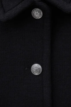 Ba&Sh BERADITH veste courte ajustée BLEU Hot
