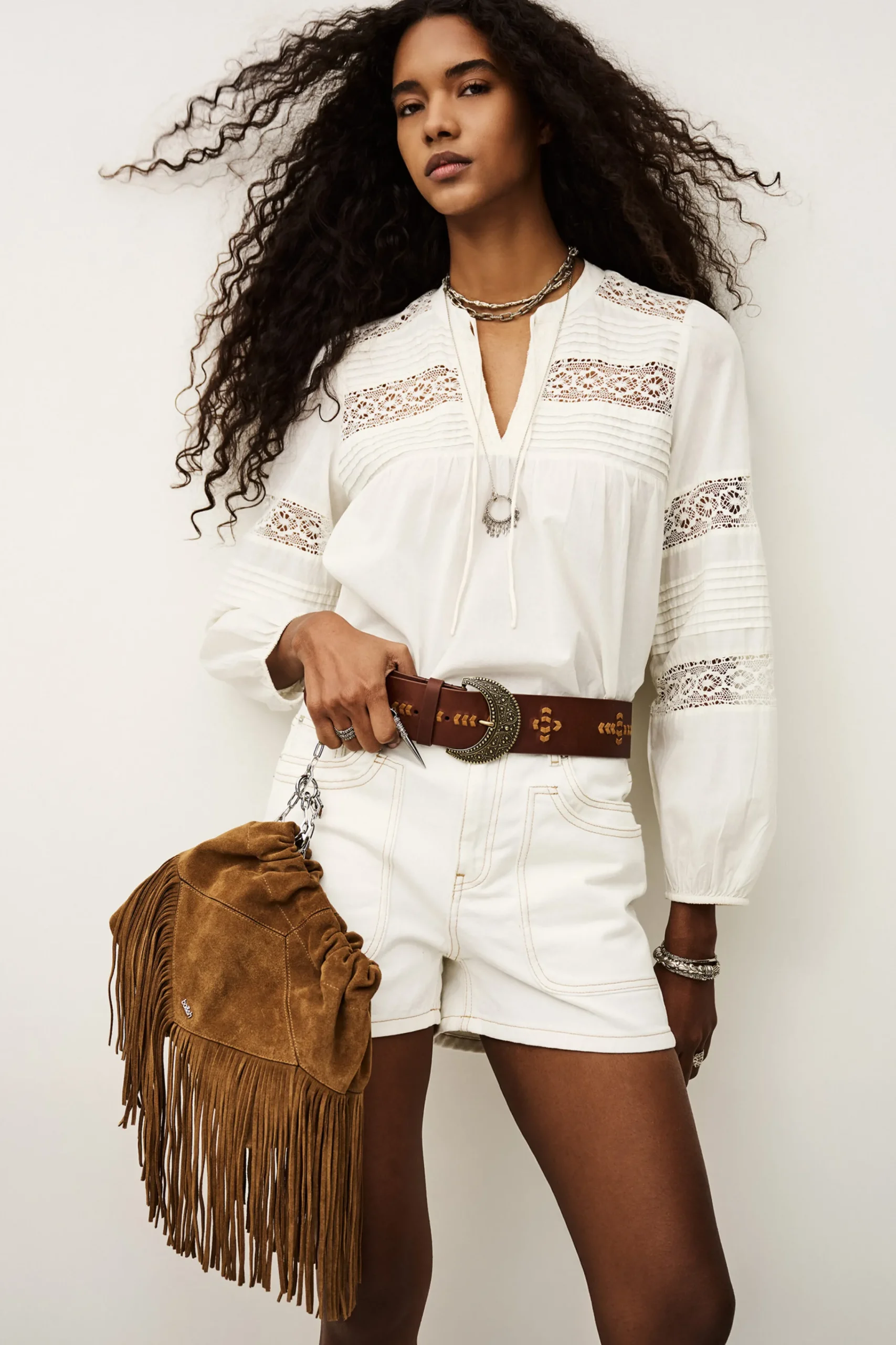 Ba&Sh BEVY short cargo ECRU Outlet