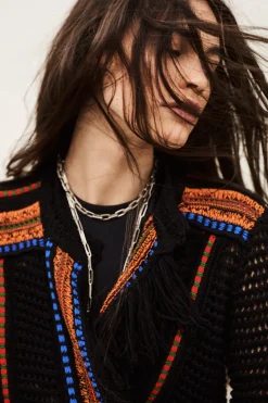 Ba&Sh BIANCA cardigan maille NOIR Sale