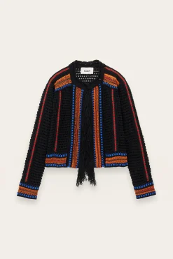 Ba&Sh BIANCA cardigan maille NOIR Sale
