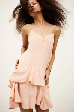 Ba&Sh BILONA robe courte ROSE New