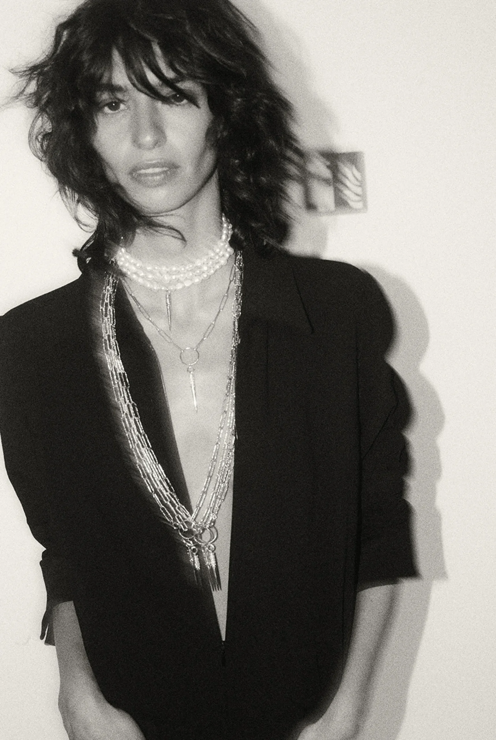 Ba&Sh BLANCA collier de perles GRIS Online