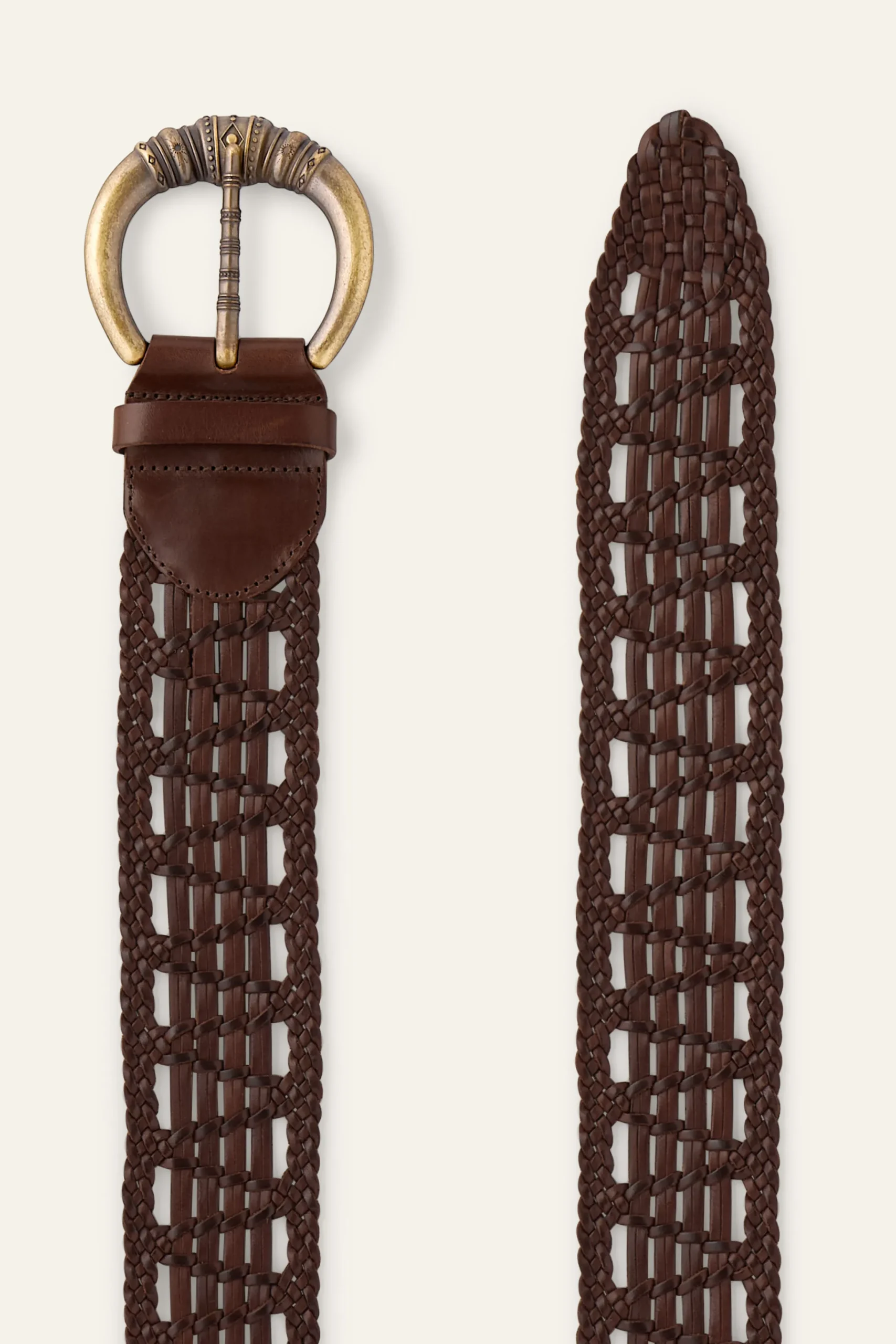 Ba&Sh BLEMENCE ceinture en cuir MARRON Best