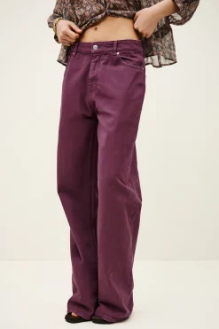 Ba&Sh BONEY jean large VIOLET