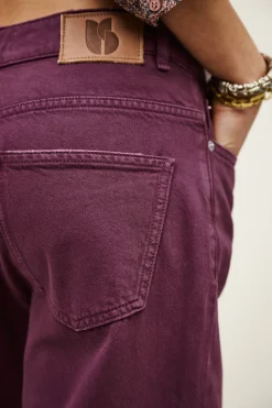 Ba&Sh BONEY jean large VIOLET