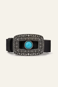 Ba&Sh BONI ceinture cuir NOIR Clearance