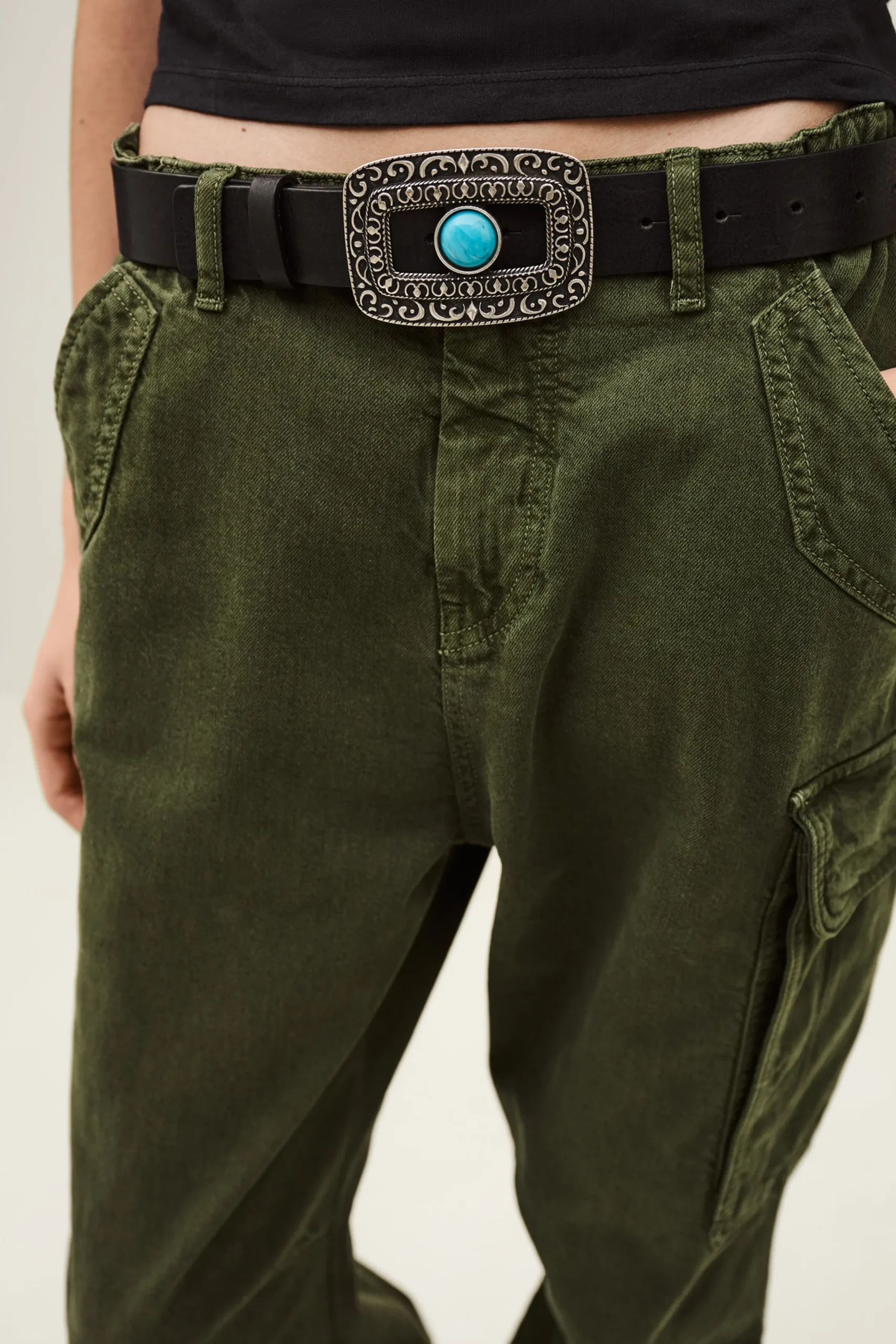 Ba&Sh BONI ceinture cuir NOIR Clearance