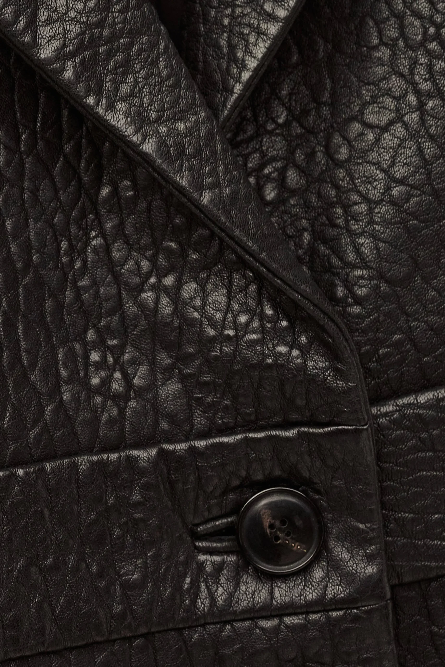 Ba&Sh BORFEO veste cuir courte NOIR Best