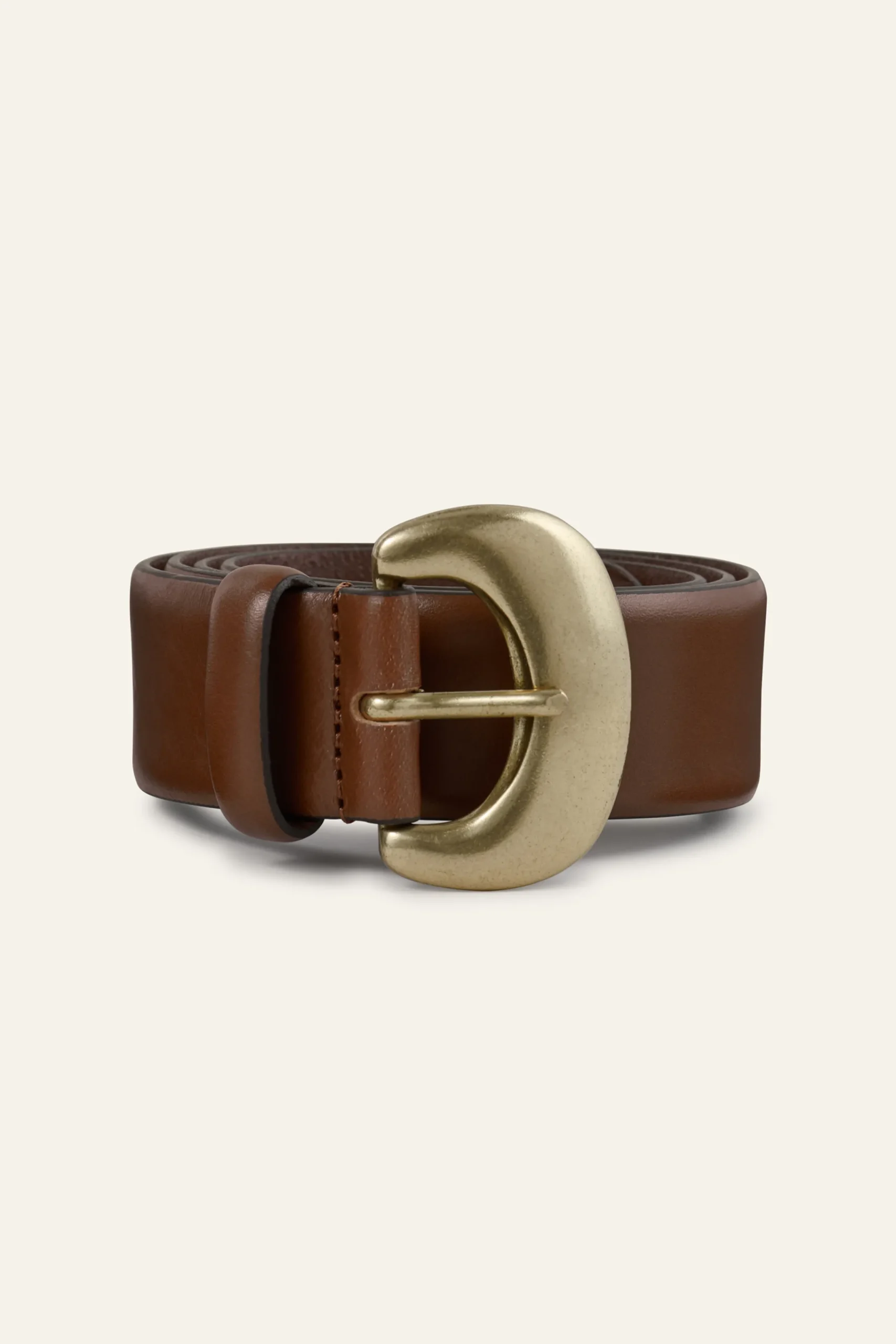 Ba&Sh BRAD ceinture cuir MARRON Sale