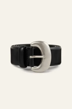 Ba&Sh BRAD ceinture cuir NOIR New
