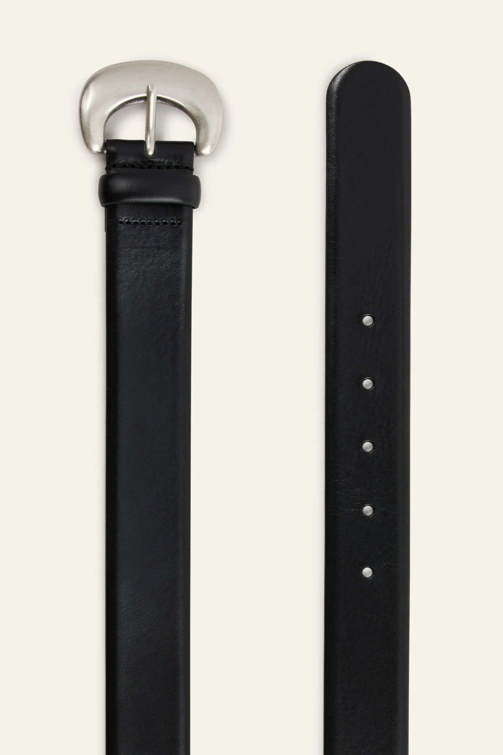Ba&Sh BRAD ceinture cuir NOIR New