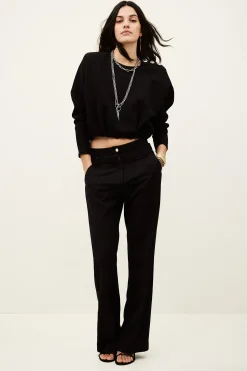 Ba&Sh BRANNY top bouffant kimono NOIR Discount