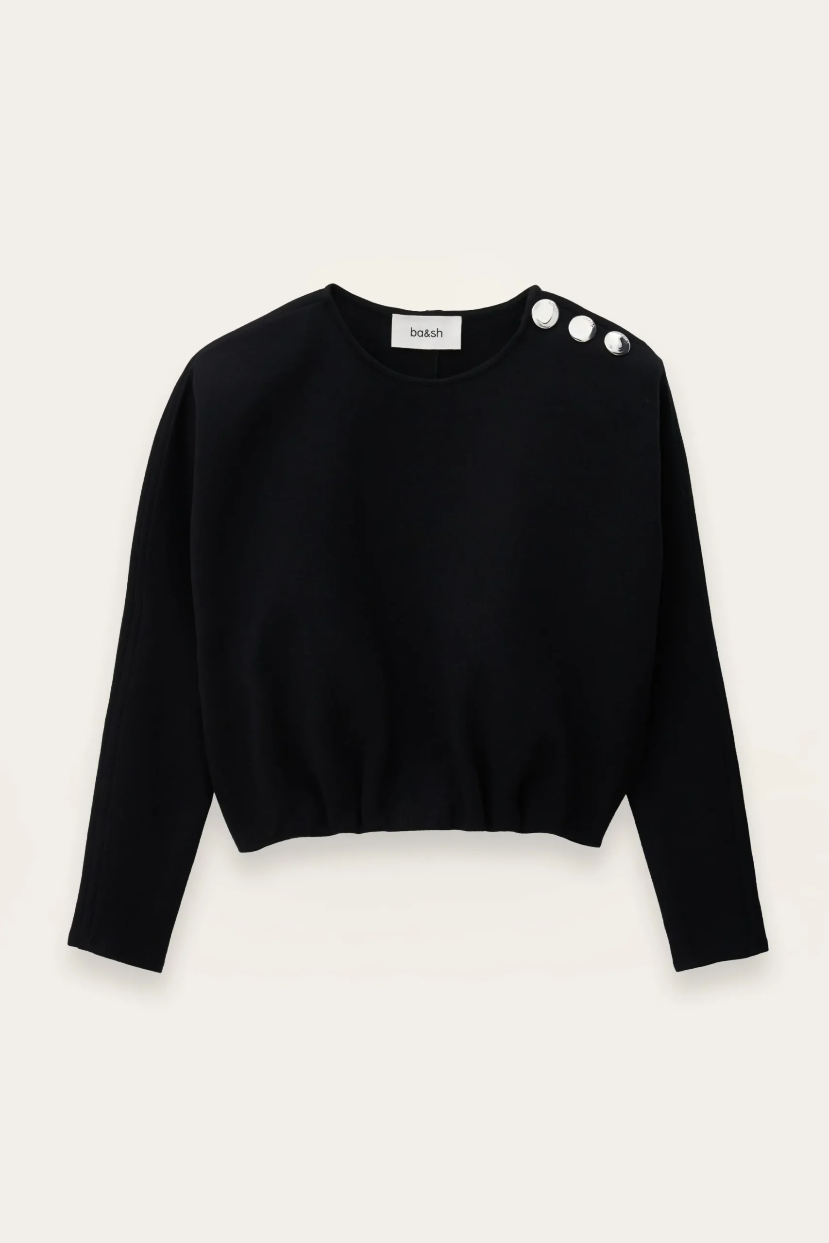 Ba&Sh BRANNY top bouffant kimono NOIR Discount