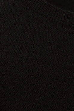 Ba&Sh BRITANIE pull manches ballons NOIR Online