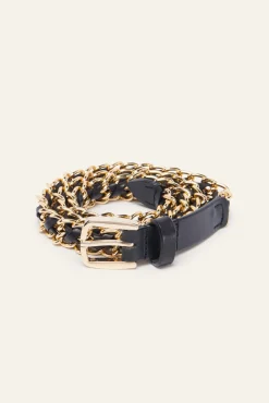 Ba&Sh BROOKE ceinture métal DORE Clearance