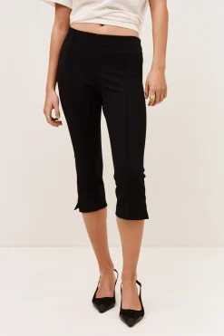 Ba&Sh CAPRIA pantalon taille haute NOIR Clearance