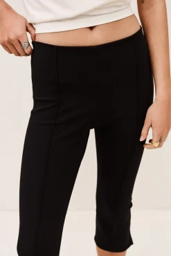Ba&Sh CAPRIA pantalon taille haute NOIR Clearance