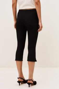 Ba&Sh CAPRIA pantalon taille haute NOIR Clearance