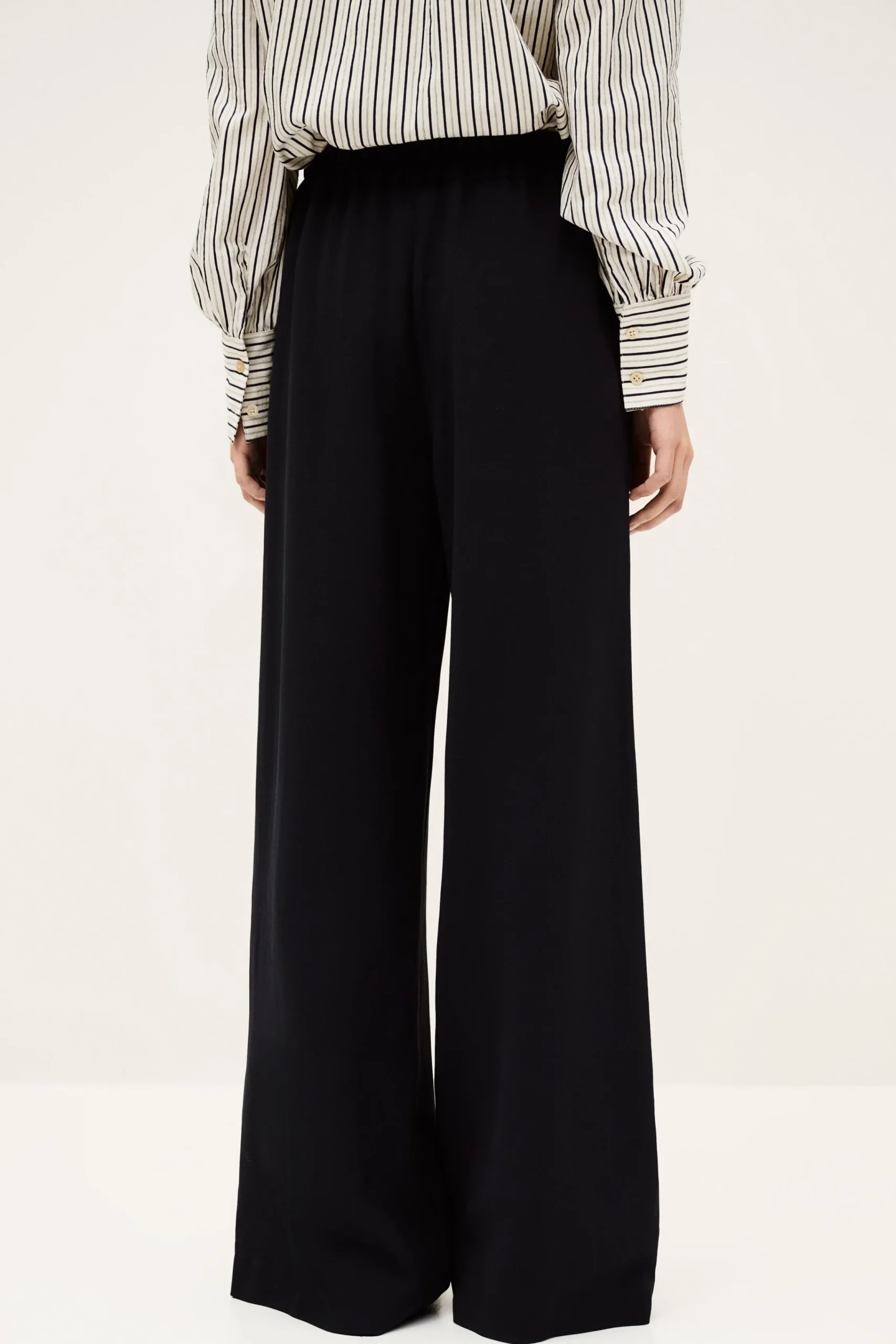 Ba&Sh CARLOS pantalon tailleur large BLEU