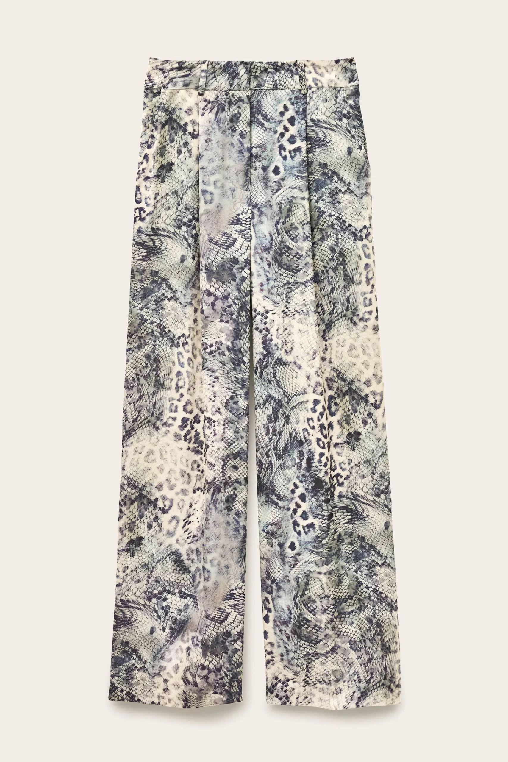 Ba&Sh CARRINA pantalon loose imprimé BLEU