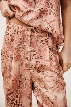 Ba&Sh CARRINA pantalon loose imprimé ROSE Outlet
