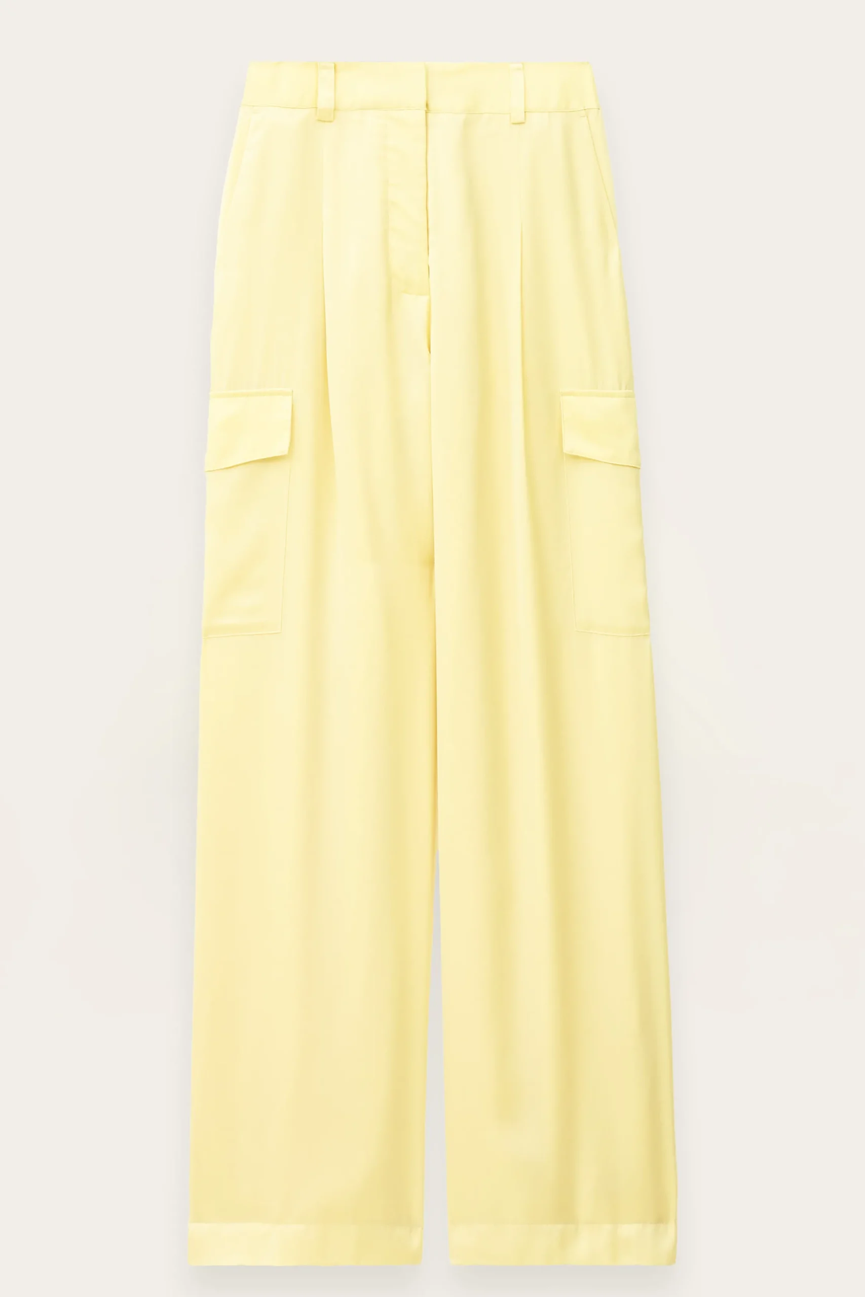 Ba&Sh CARY pantalon cargo large JAUNE