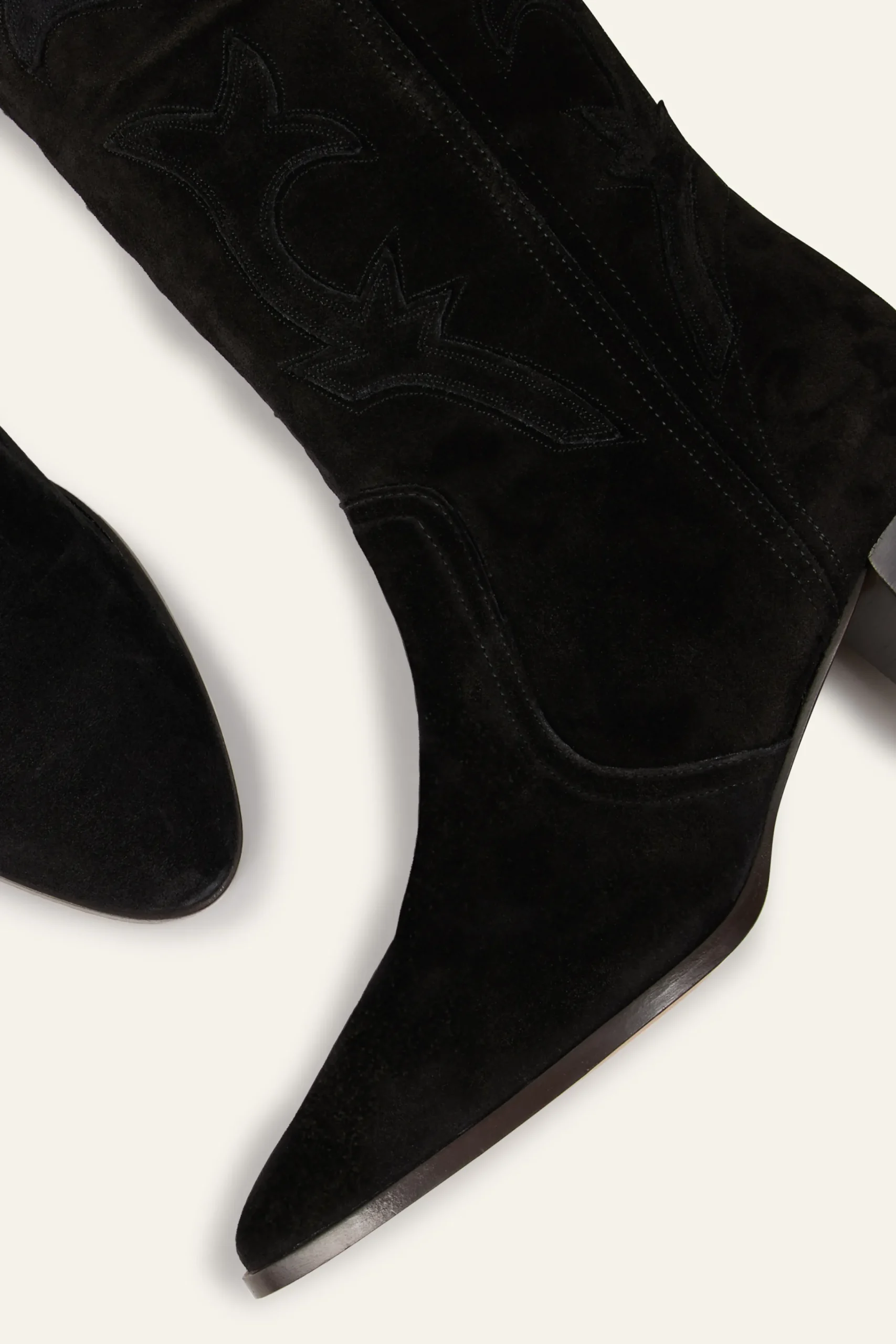 Ba&Sh CASEY bottes style western NOIR