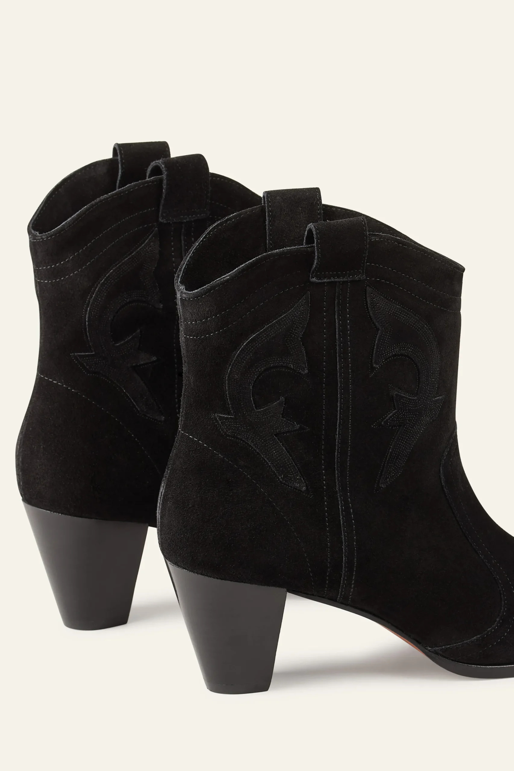 Ba&Sh CASEY Bottines talons NOIR