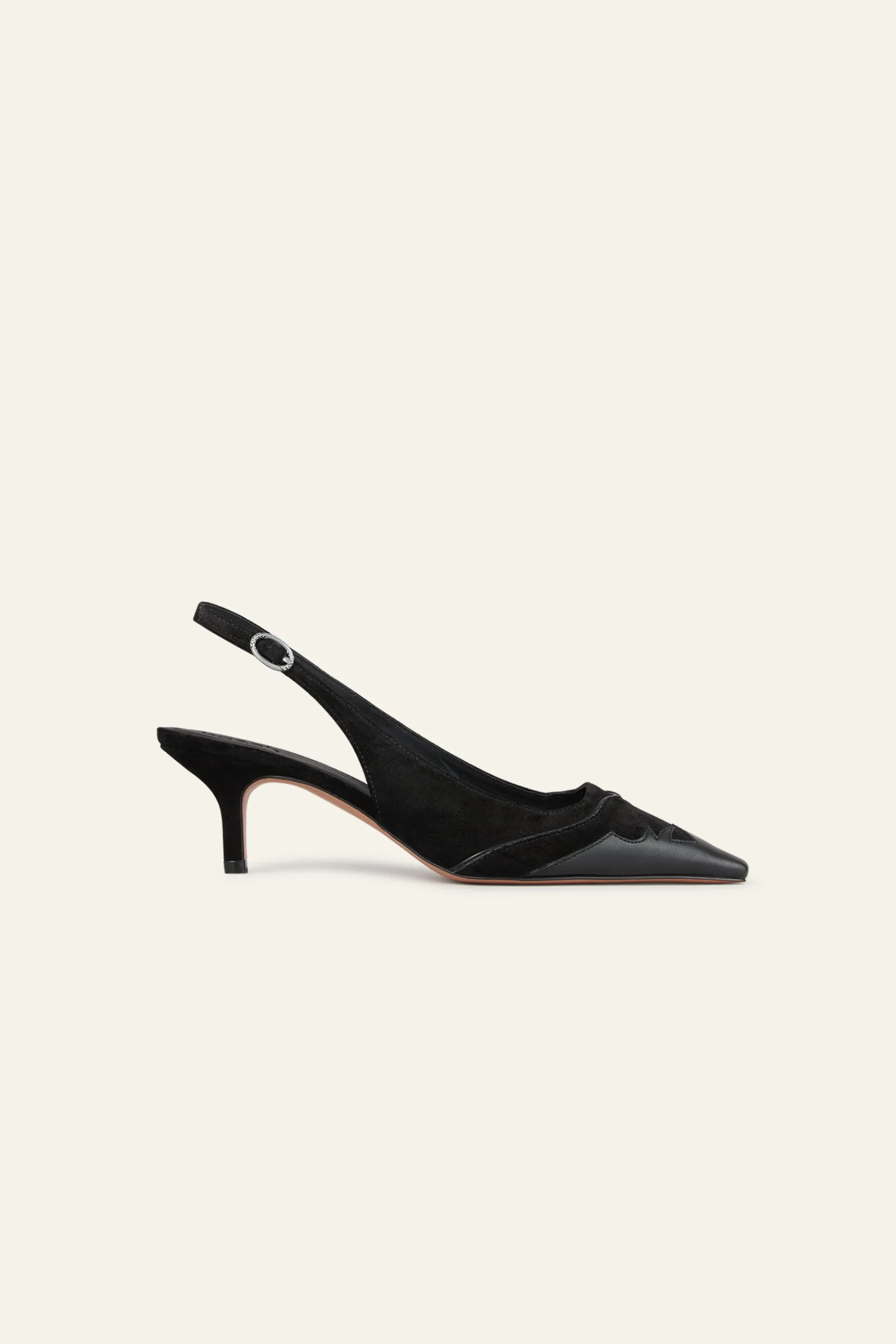 Ba&Sh CASTA escarpins slingback NOIR Online