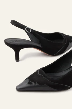 Ba&Sh CASTA escarpins slingback NOIR Online