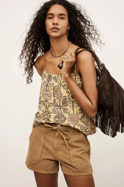 Ba&Sh CATIA short MARRON Online
