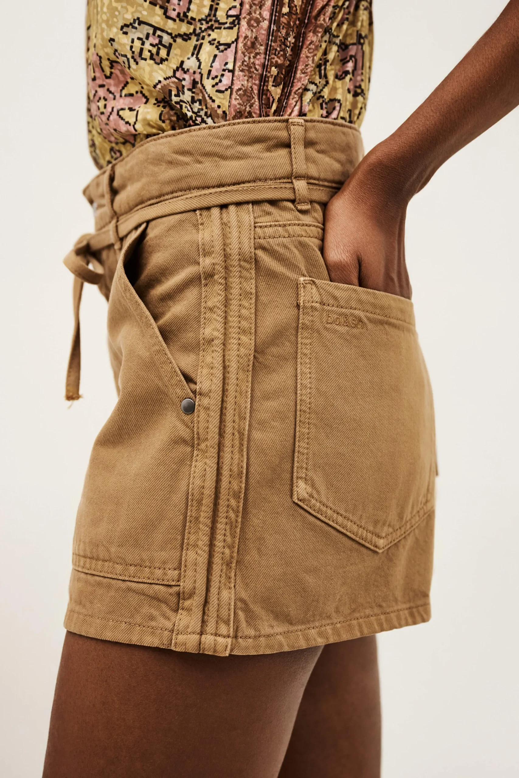 Ba&Sh CATIA short MARRON Online