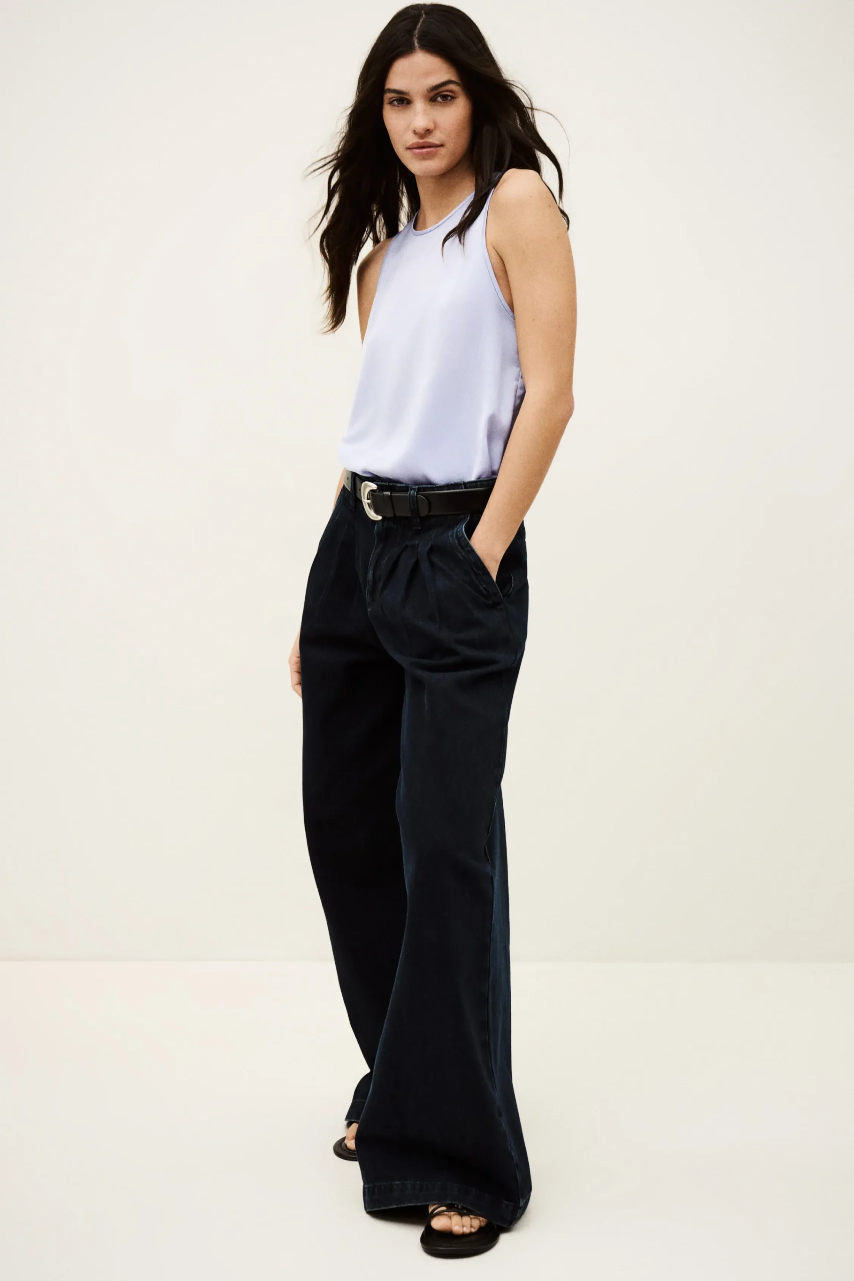 Ba&Sh CEDI top sans manches VIOLET